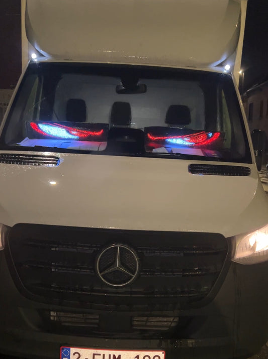 LKW-spezifisches Devil's Eye LED-Bildschirm-Auto-Augen-Licht-LKW-dynamisches LED-Licht